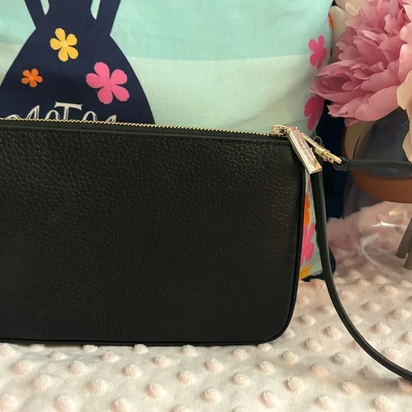 Brand New Kate Spade Lelia Convertible Wristlet - Black - Picture 2 of 5